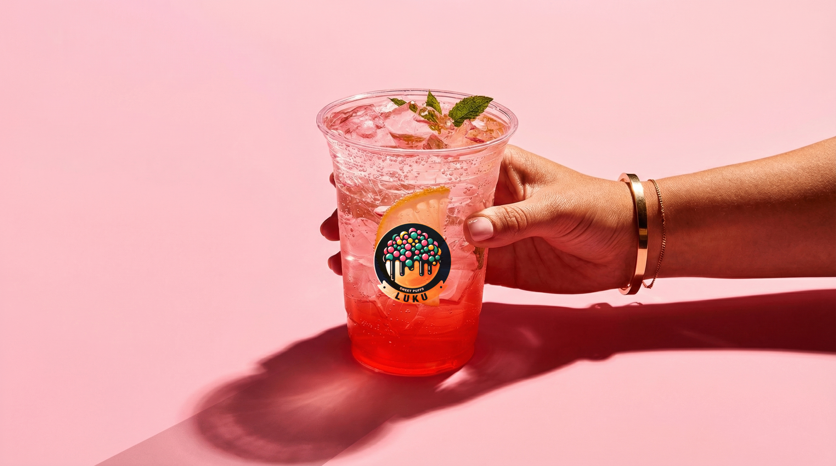 Watermelon Lemonade, fresh watermelon blended with tangy lemon